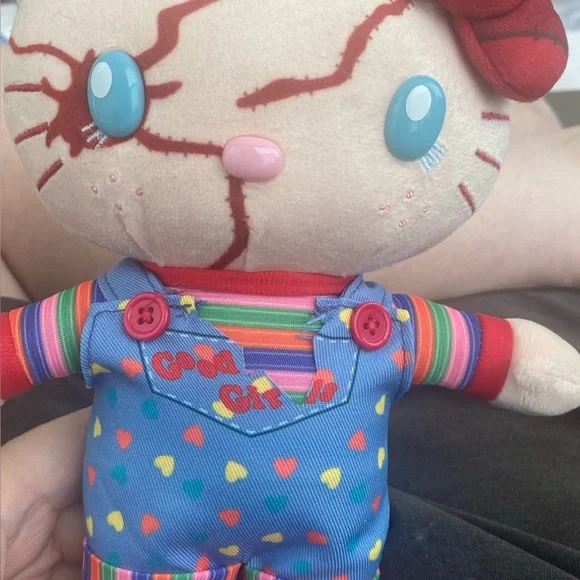 Hello Kitty Chucky Child's Play 9" inch Plush Stuffed Doll Toy Halloween Gift - Picture 1 of 1